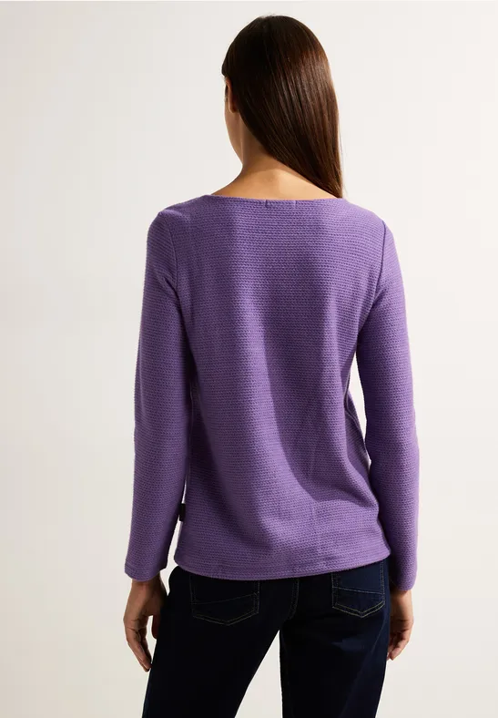 Struktur Langarmshirt